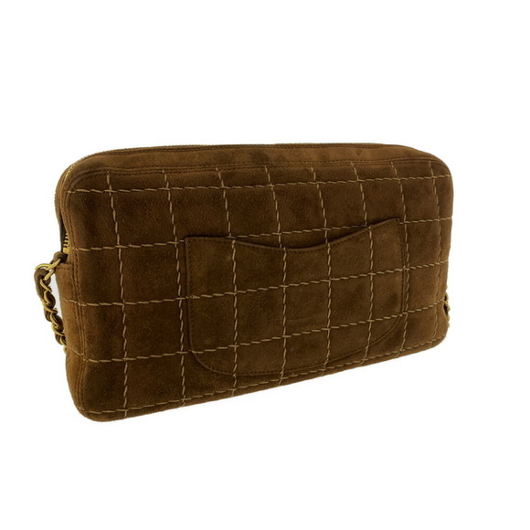 CHANEL Wild Stitch Chain Shoulder Bag Brown - Picture 2 of 10